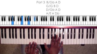 How to play Oceans by Hillsong UNITED Piano Tutorial [upl. by Bissell257]