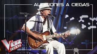 Lluis Navarro canta Sweet home Chicago  Audiciones a ciegas  La Voz Senior Antena 3 2022 [upl. by Bentlee208]