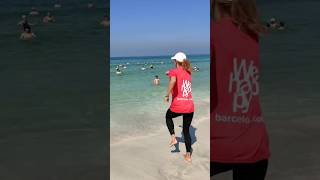 Морская Аквааэробика 🌊🤸🏼🌅Sea aqua aerobics🫶🏻 [upl. by Aneem]