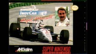 NewmanHaas Indy Car featuring Nigel Mansell SNES Music  Racing [upl. by Attevad]