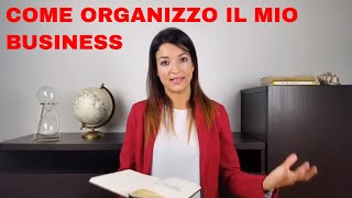 Come Organizzo il mio Business  PIANIFICAZIONE PRODUTTIVITÀ E GESTIONE DEL TEMPO [upl. by Elacsap]