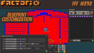 Factorio Friday Facts 392  Blueprint Parametrisation Parameterization  Customized Blueprints [upl. by Mani]