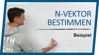 nVektor aus Parameterform einer Ebene bestimmen  Mathe by Daniel Jung [upl. by Clayberg308]