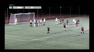 Bellarmine vs Stetson W 92624  Deliberate Pass Back  Offside Decision  IDFK Restart  56th Min [upl. by Ihn]