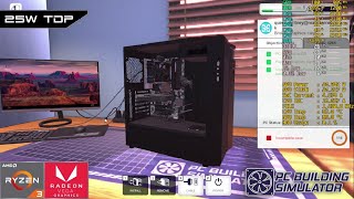 PC Building Simulator Gameplay  AMD Ryzen 3 3200U Vega 3 [upl. by Toomin]