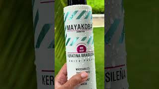 ESCOVA PROGRESSIVA MAYAKOBA  BRAZILIAN KERATIN [upl. by Enidlarej]