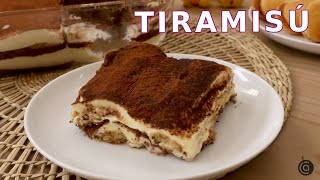 TIRAMISÚ ☕​ Receta auténtica italiana 🍽️​ Cocina Abierta [upl. by Hsot]