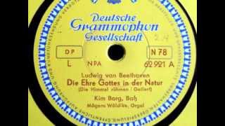 Kim Borg  Die Ehre Gottes in der Natur  1953 [upl. by Hortensia]