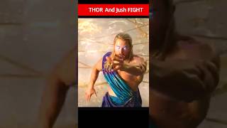 Thor Love and Thunder Thor and Zeus Fight Scene Hindi Thor Marvel shorts shortsfeeds Viral [upl. by Ietta107]