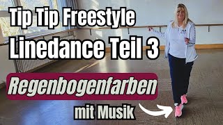 Linedance zu Schlager💃🕺 perfekt für Beginner mit Musik und einzählen [upl. by Rabbaj585]