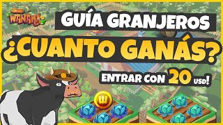 CUANTO GANA un GRANJERO 🍎  PASO A PASO como EMPEZAR en WANAKA FARM 🐮 [upl. by Marler]