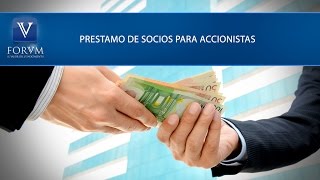 Préstamo de socios para accionistas SuperSociedades Derecho Comercial [upl. by Liborio]