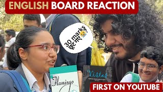 😱 FAILED Exam Class 12 English Paper REACTION by Students  FIRST on YouTube cbse [upl. by Ojyma]