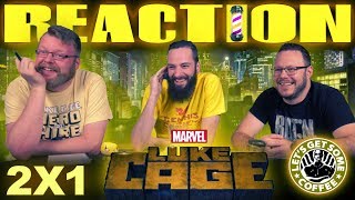 Marvels Luke Cage 2x1 PREMIERE REACTION quotSoul Brother 1quot [upl. by Htiekal]