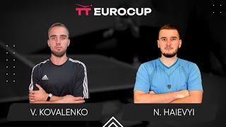 1250 Viacheslav Kovalenko  Nazarii Haievyi 22102024 TT EuroCup Ukraine Master TABLE 4 [upl. by Strephonn821]