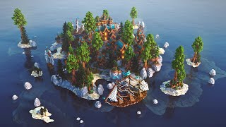 🌲🔹 Blue Forest Lobby ❯ Minecraft Cinematic [upl. by Hamlet]