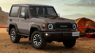 Toyota LandCruiser 70 Series 2024 review 4cylinder engine tested as new LC70 gets automatic option [upl. by Walt576]