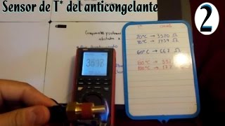 ECT Sensor de temp del motor fallas funcionamiento y diagnostico parte 2 [upl. by Ennovy442]