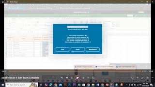 Excel Module 4 Sam Exam  IS1403005 FALL 2024  Excel Module 4 Sam Exam project A  CENGAGE MindTap [upl. by Ytsirk]