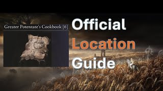 How to get Greater Potentates Cookbook 6  Elden Ring Shadow of the Erdtree [upl. by Ecirtel311]