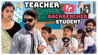 Teacher vs BackBencher 😎🤣 Student teratrigun teacherstudentcomedy backbenchstudent [upl. by Adrahc221]