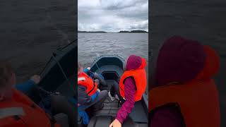 Whaly 400 on bumpy Lough Erne [upl. by Julianna]