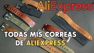 Correas De Aliexpress  Review de TODAS Mis Correas [upl. by Manchester]