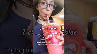 Slurpee at 7 eleven store Slushie drink granizados con sabor a Bebidas slurpee 7eleven cocacola [upl. by Judith]