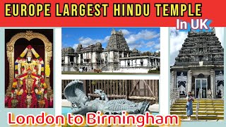 Europe Largest Hindu Temple  Shri Venkateswara Balaji templeBirminghamUK 4K Vlog Tour2explore [upl. by Yrojram]