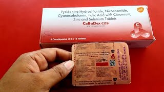 Cobadex Czs tablet uses in Hindi कमजोरीआलससुस्ती  Dosage amp Side effect in Hindi [upl. by Limaj]