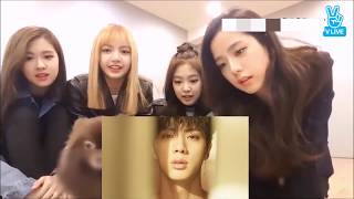 BLACKPINK REACTION TO FAKE LOVE [upl. by Wertz]