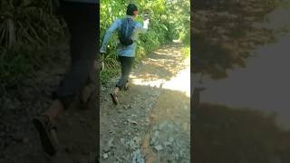 Berlari Di Gunung Memakai Sendal Otw Jadi Ninja shorts [upl. by Godliman]