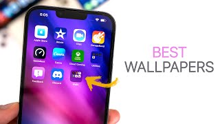 The BEST Wallpaper Apps for iPhone 2022 [upl. by Auohs]