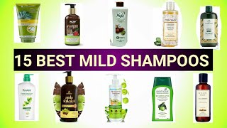 What is Mild Shampoo  15 Best Mild Shampoos in India 2022 [upl. by Nivan]