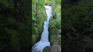 Columbia River Gorge Oregon  Bridal Veil Falls [upl. by Vasta]