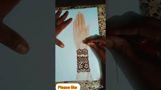 very beautiful full heand ki very semple mehndi design please like and subscribe 👍💯❤️👍 [upl. by Arag]