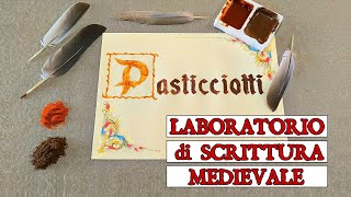 🪶📖 LABORATORIO di SCRITTURA MEDIEVALE Tutorial  Il duro lavoro dei Monaci Amanuensi 😇📚 [upl. by Noguchi]