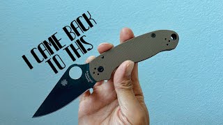 Spyderco has a soft spot in my heart The Para 3 s35vn exclusive is no exception [upl. by Ezra]