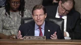 Senate Commerce Hearing Blumenthal Raises Concerns on 5G Wireless Potential Health Risk [upl. by Andrews]