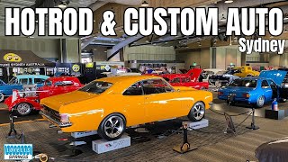 HotRods Elite Cars Muscle Cars at Sydneys HOTROD amp CUSTOM AUTO 2024 [upl. by Oizirbaf]