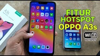 Cara Menggunakan Fitur Hotspot Pribadi di OPPO A3s [upl. by Myrtice401]