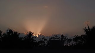 Panguni Uthiram 2024 Sunrise Timelapse 🌤️panguniuthiram sunrise timelapse thecuriousgirl [upl. by Jacquetta]