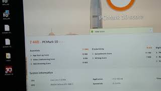 PCMARK 10 benchmark score [upl. by Pouncey526]