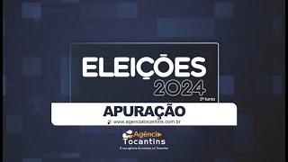 APURAÇÃO AO VIVO – AGÊNCIA TOCANTINS  ELEIÇÕES 2024  0610 [upl. by Nuj652]