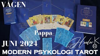 Vågen ♎️ Juni 2024  Pappa  Modern Psykologi Tarot  Healer K [upl. by Georgeanna]