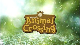 1 Hour of Relaxing Rainy Day Animal Crossing Music  Rain Sounds 🌧️ [upl. by Pavior]