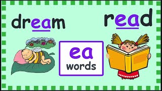 PHONICS Blending words with the ea sound [upl. by Gnas]