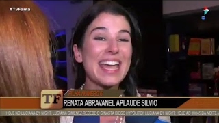 Filha de Silvio Santos Renata Abravanel conta intimidades da família  TV Fama [upl. by Ellemrac]