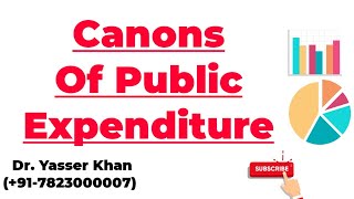 Canons Of Public Expenditure [upl. by Scriven]