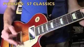 Classic 57 vs MHS Humbuckers vs Burstbuckers [upl. by Rao51]